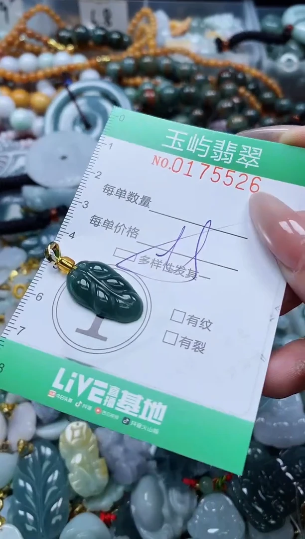 翡翠未镶嵌颈饰闪购0175526多样性发其一