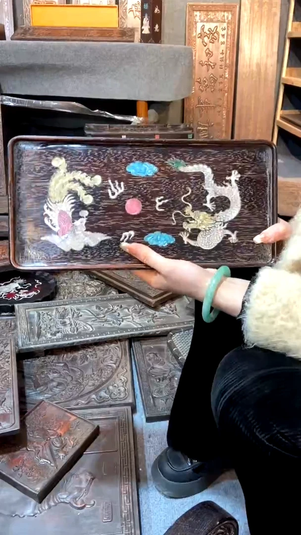 【闪购商品】木紫檀雕刻一物一拍以直播间为准