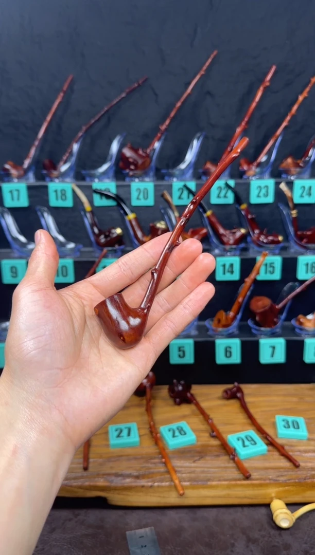 伟一物一图檬子木手工香烟嘴