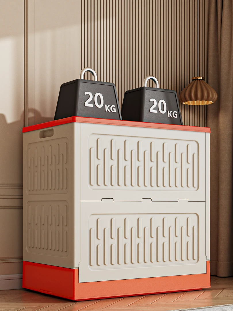 HX衣服收纳整理家用大容量超大号衣物棉被被子收纳翻盖式收纳箱