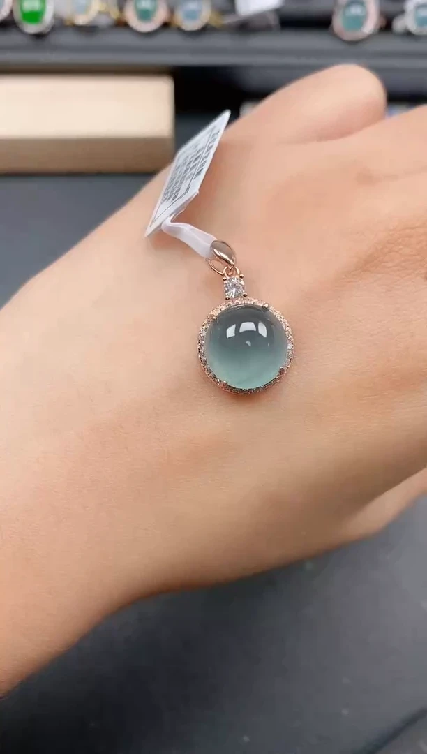 银S925镶嵌戒指翡翠1111111