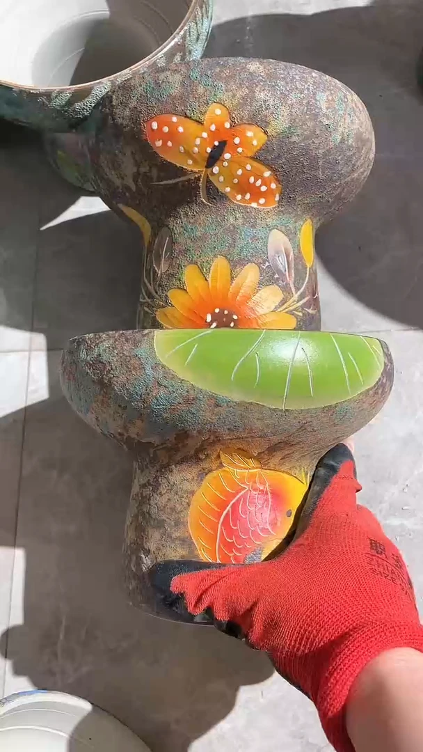 【闪购商品】摆件19-282口17高14   二个