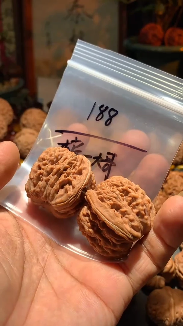 把件桃核榜***?丰泰文玩  蓟县四座楼 42+  尺寸