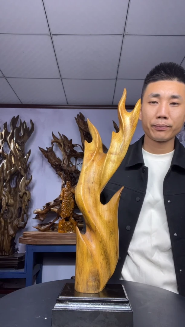 金丝楠木雕款诺*佳金丝楠木工艺品摆件