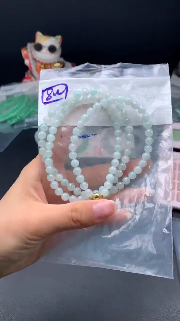 未镶嵌定制翡翠2卡5.9