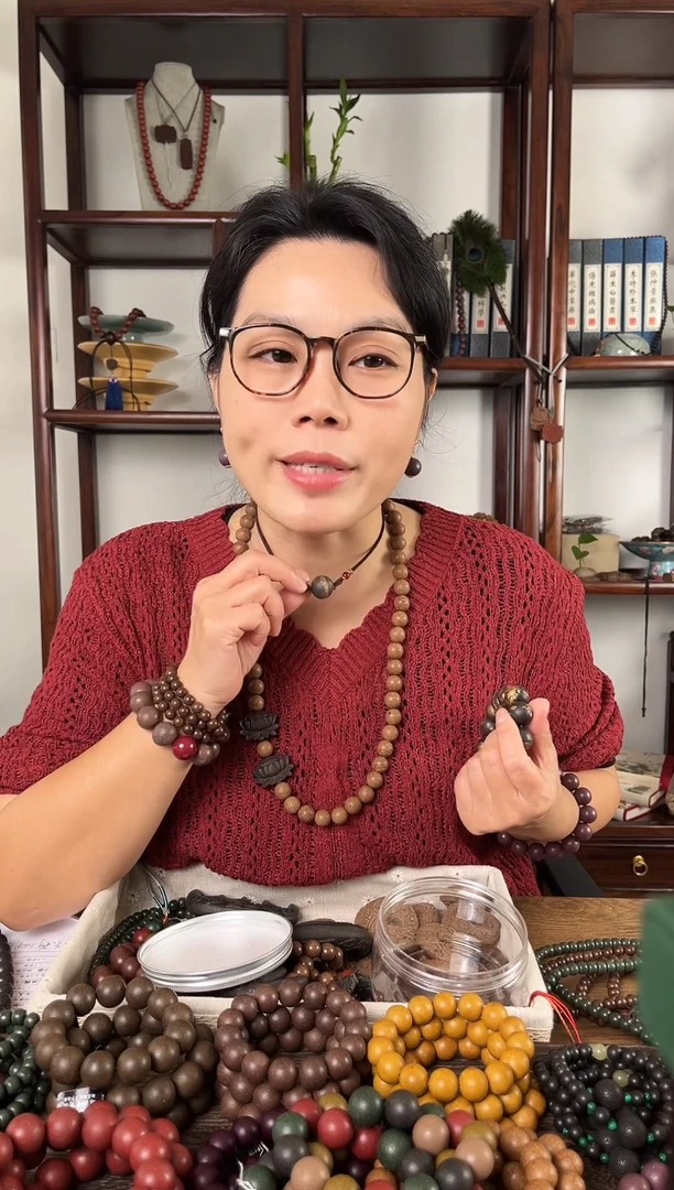 捡漏-金箔龙涎单株项链