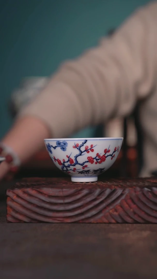 【闪购商品】阳春白雪釉里红就是好