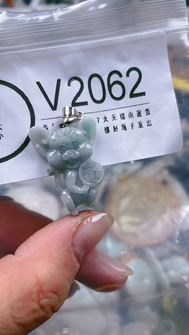 【闪购商品】翡翠颈饰未镶嵌/V/翡翠A货一图一物