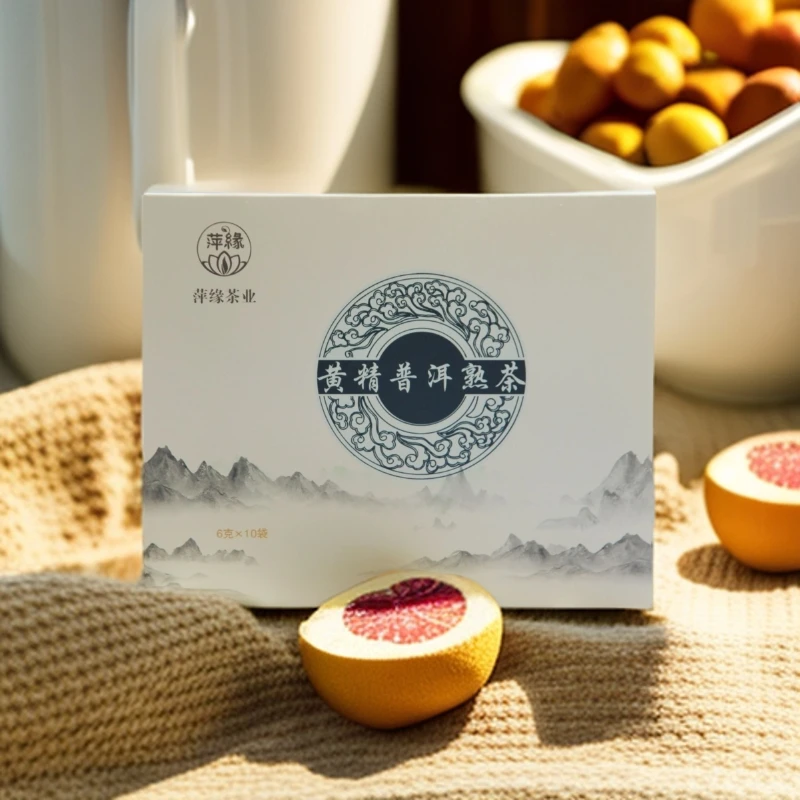 云南滇黄精熟普洱茶