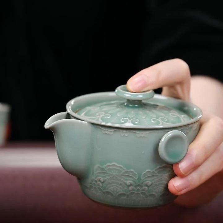 【東言】敦煌 杯子  传统非遗瓷器