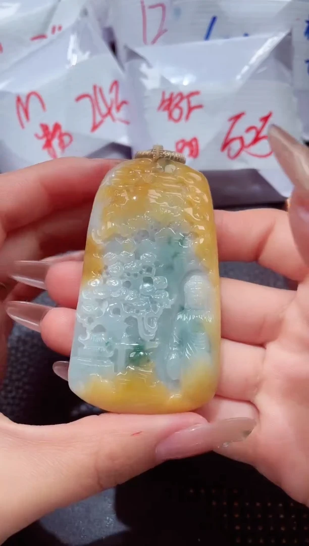 颈饰未镶嵌翡翠404