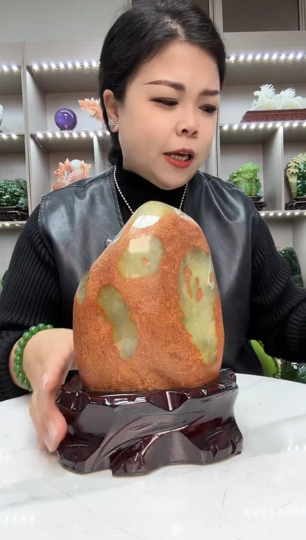 石材石头摆件办公室客厅玄关高档摆设礼品