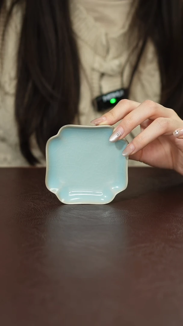 摆件瓷原矿原釉汝宋汝瓷