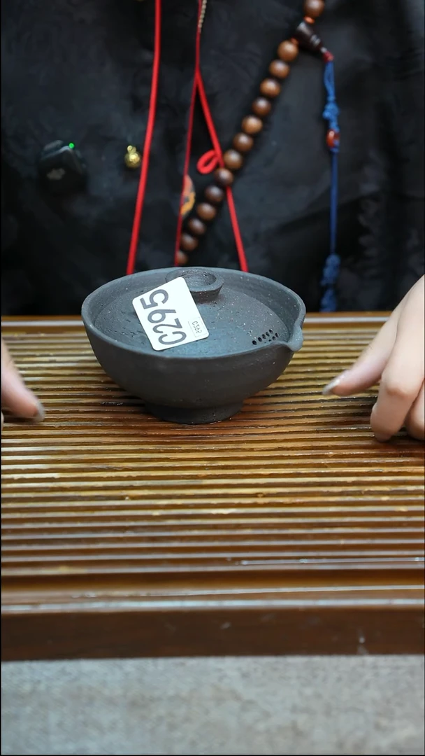 万古烧粗陶手工茶具