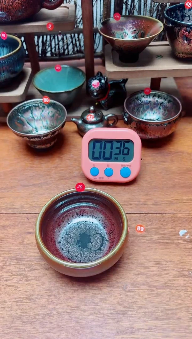 茶盏瑞*29号建盏工匠茶器