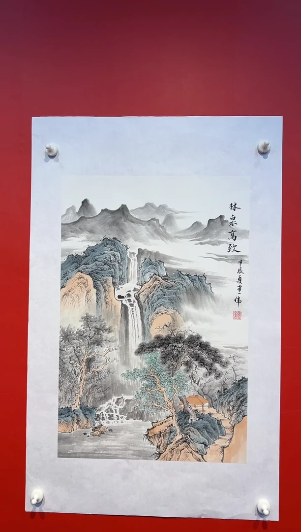 国画张建伟老师国画作品