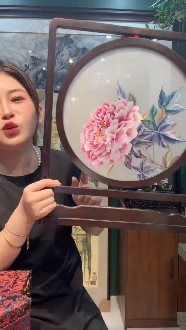 刺绣非遗苏绣手工刺绣双面绣