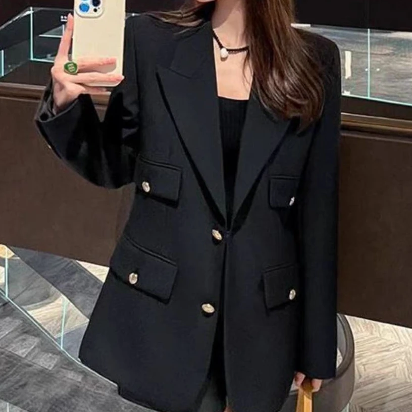 0216-16  女士时尚气质休闲大版西服外套   KDN  8818
