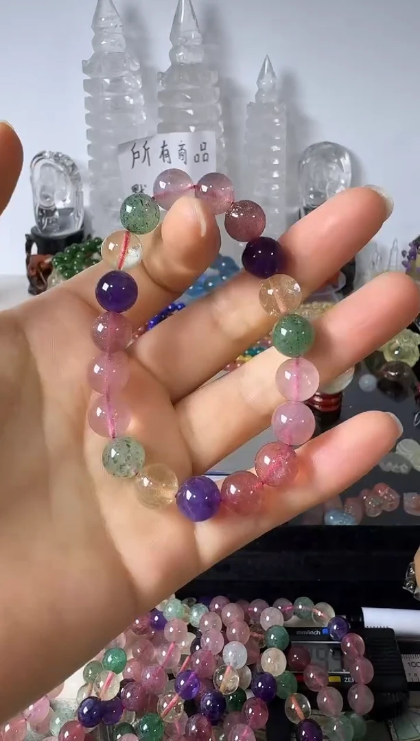 未镶嵌手链水晶矿坑多宝微瑕