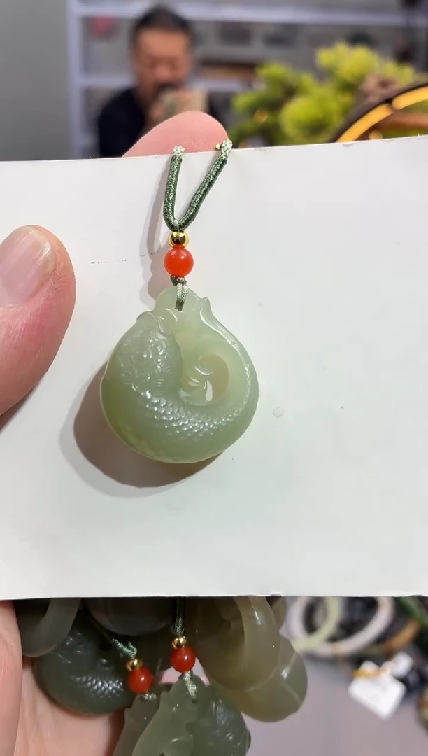 颈饰未镶嵌和田玉和田玉挂件