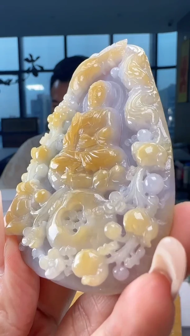 吊坠(不含链)未镶嵌翡翠YJ@@960Q3J21542