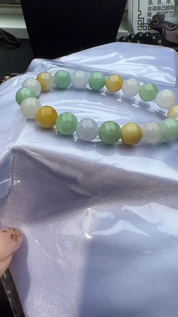 未镶嵌手串翡翠多宝手串