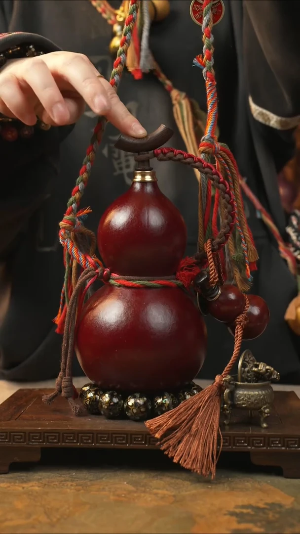 208大漆一物一拍记葫堂出品【不带手串】