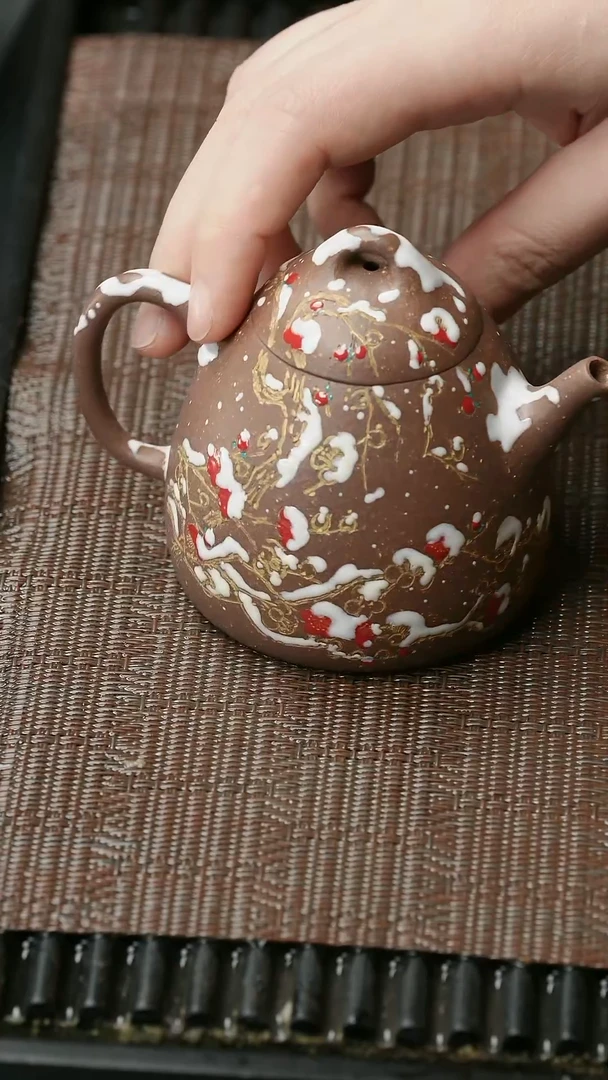 【闪购商品】紫砂茶壶五堂 踏雪寻梅二代
