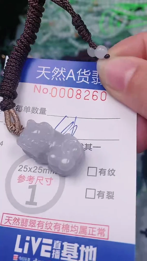 【闪购商品】翡翠颈饰未镶嵌00008260