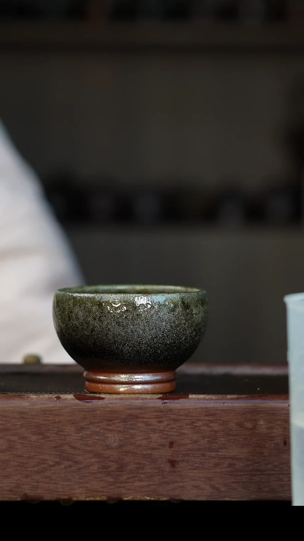 茶壶紫砂从****吧闻香柴烧紫砂 紫泥杯150cc