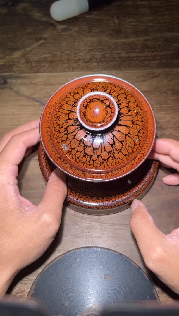 茶盏何定欣老师作品50