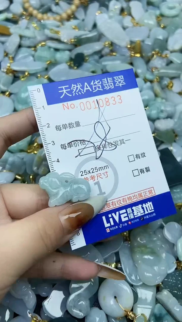 【闪购商品】翡翠颈饰未镶嵌天然A货翡翠