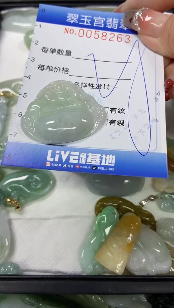 【闪购商品】翡翠颈饰未镶嵌闪购商品0058263