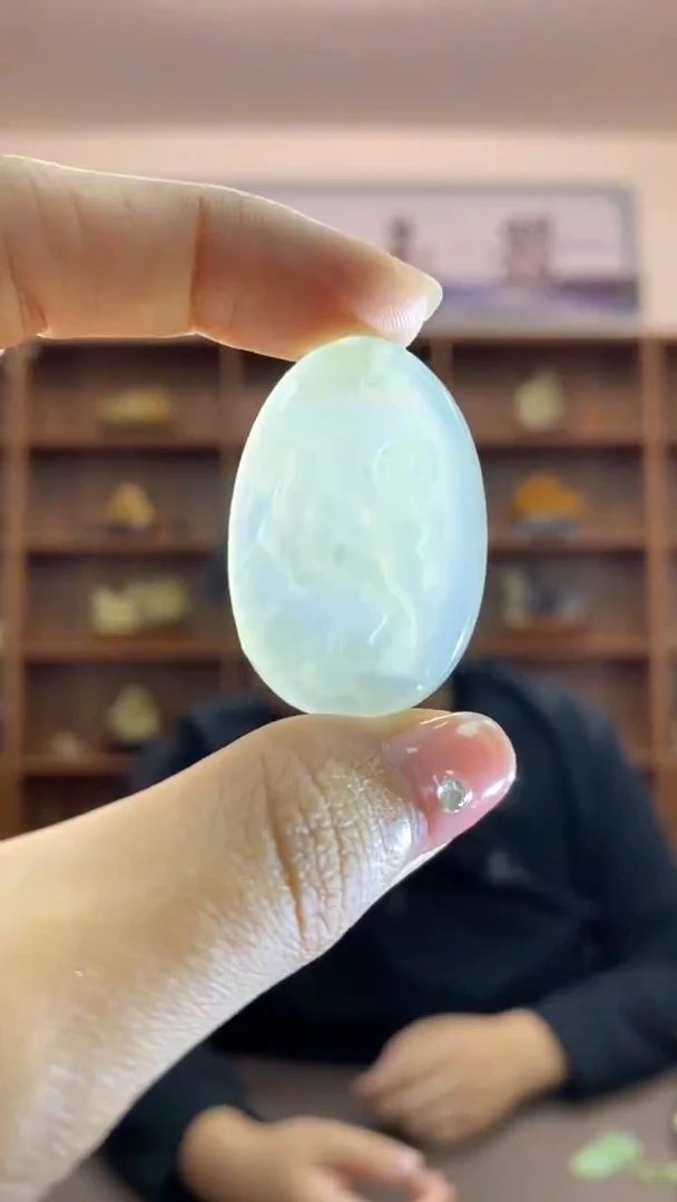 【闪购商品】岫玉颈饰未镶嵌马牌吊坠