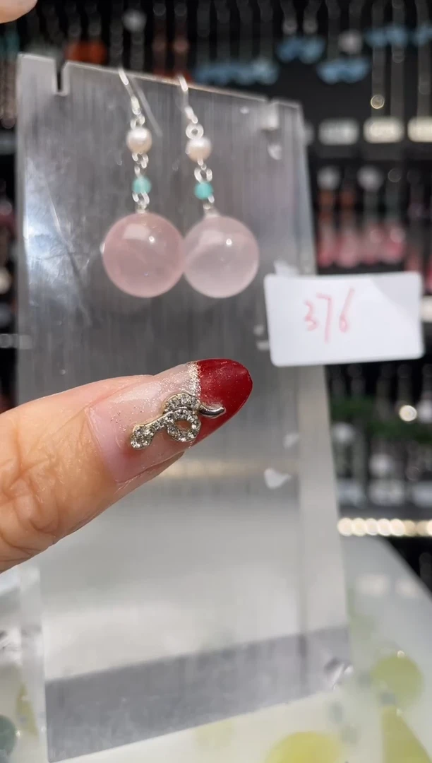 【闪购商品】紫晶耳饰银S925镶嵌喜欢拍