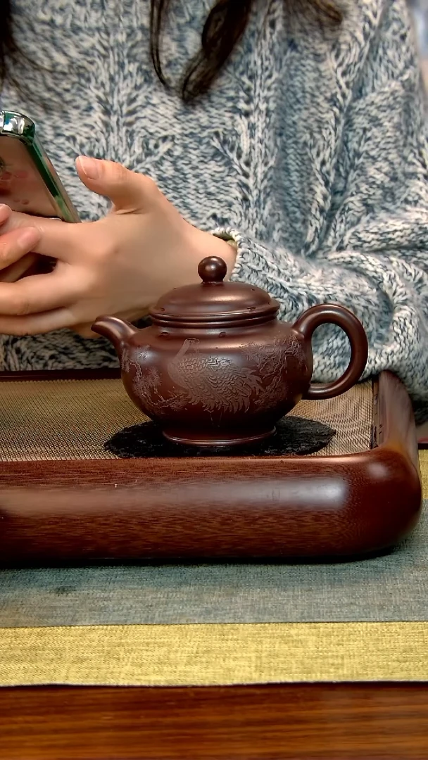 【闪购商品】紫砂茶壶13徐记福康 百年紫砂