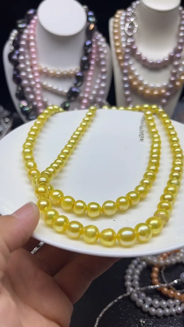 淡水珍珠未镶嵌颈饰多人