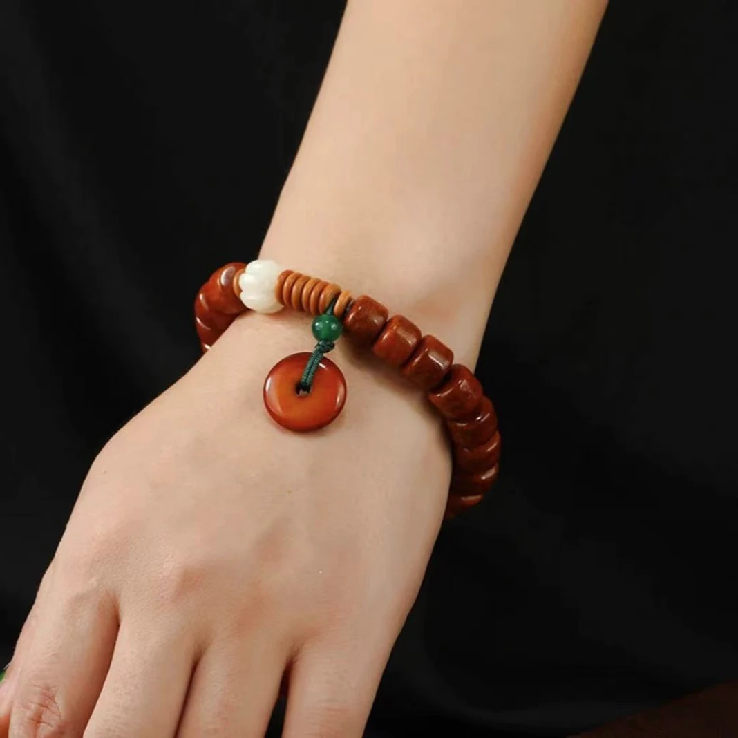 牦牛骨做旧主播同款配饰