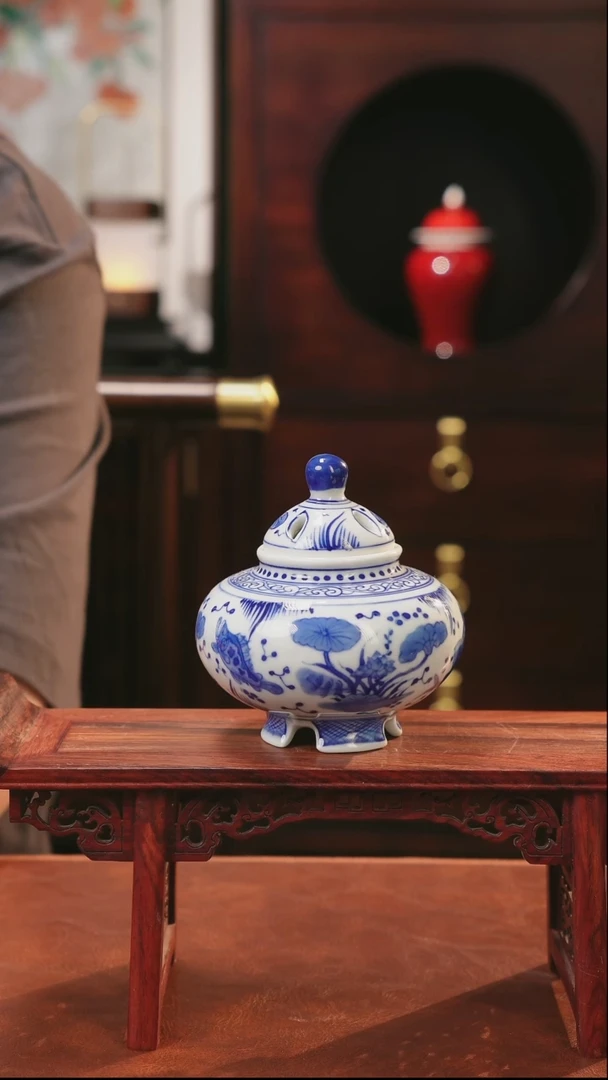 摆件景德镇手工高温陶瓷