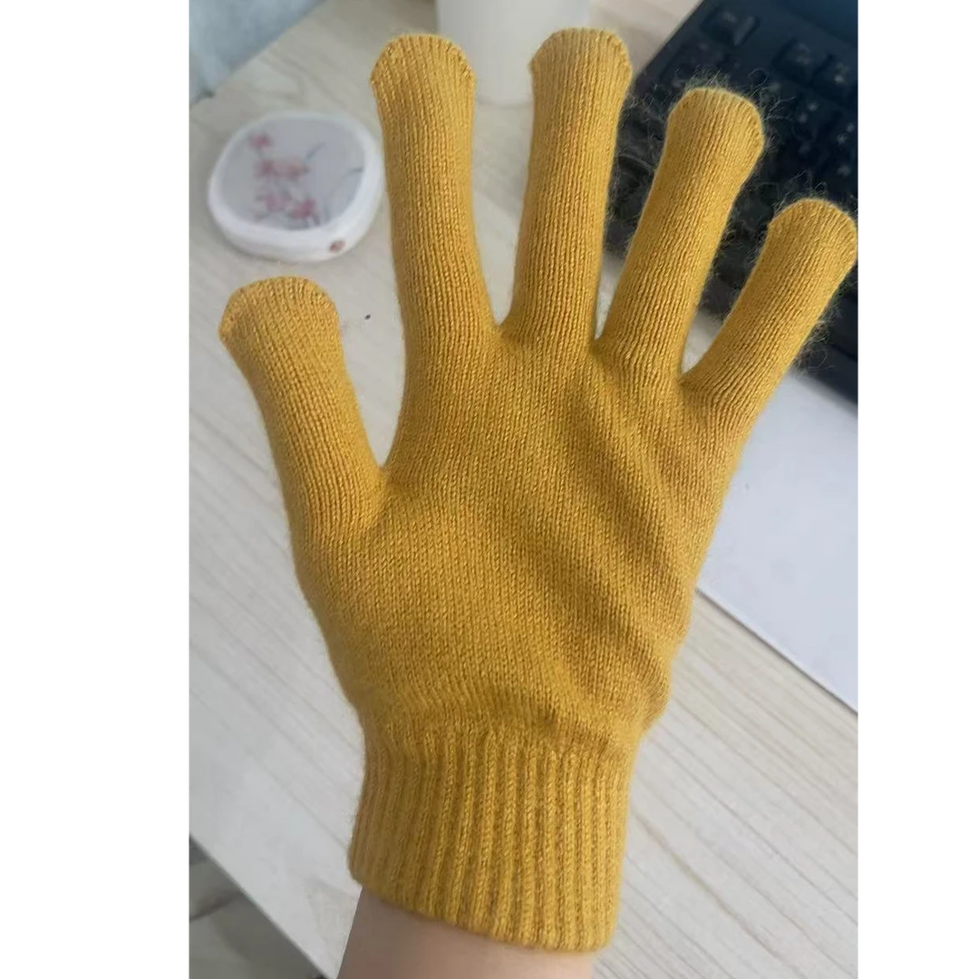 福利款手套羊绒羊毛混纺