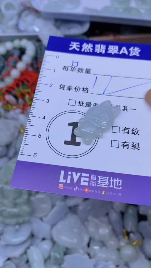 颈饰未镶嵌翡翠天然翡翠A货批量多样性发一件