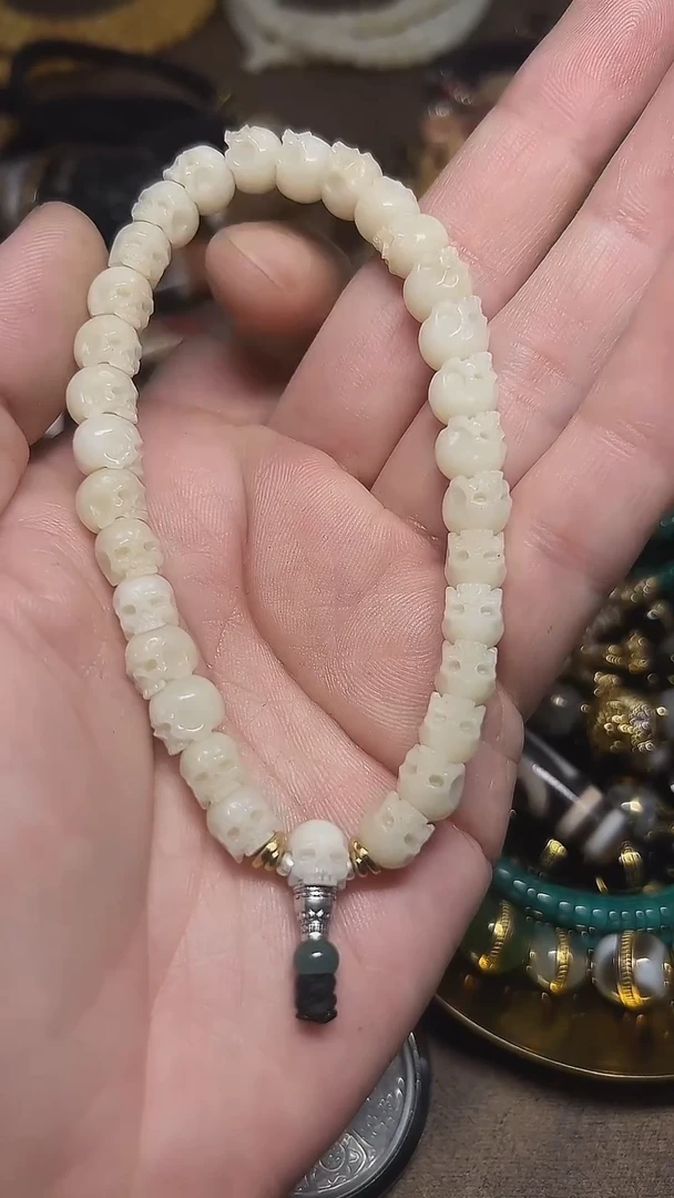 驼骨手串/手链半鄂骷髅手持