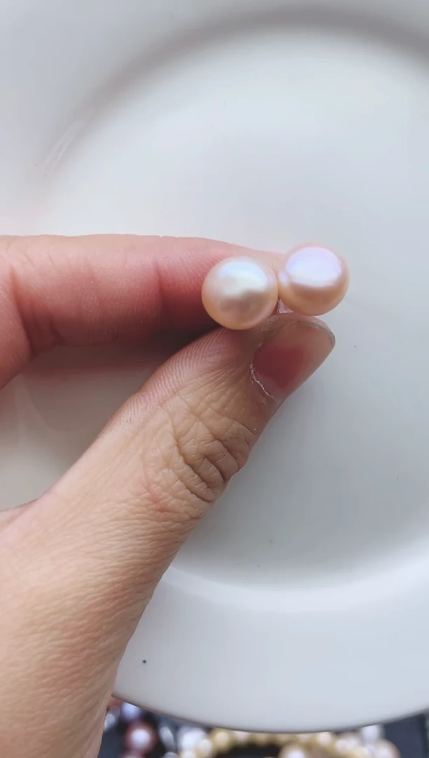 【闪购商品】淡水珍珠颈饰钛钢1