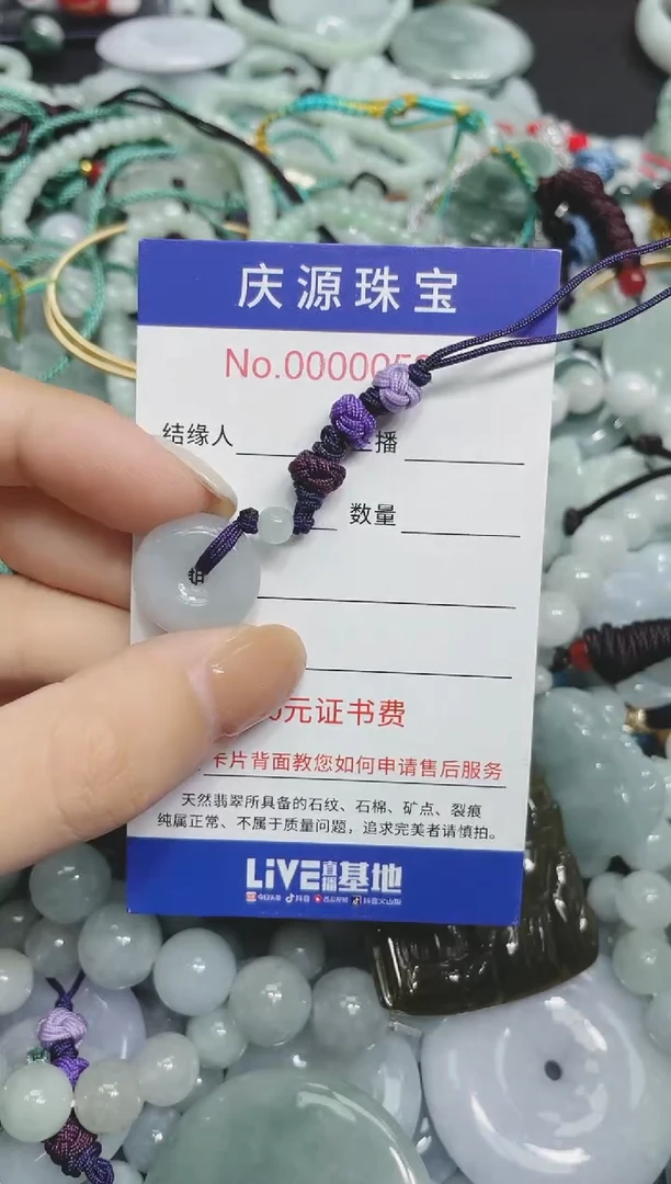 翡翠未镶嵌颈饰270