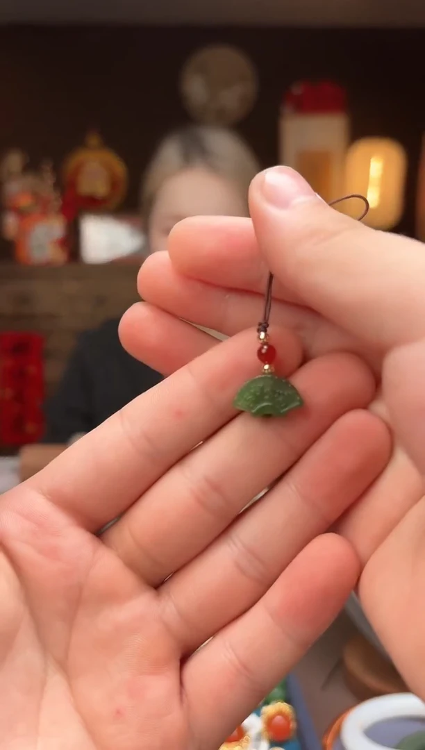 【闪购商品】和田玉AS90小扇子未镶嵌-