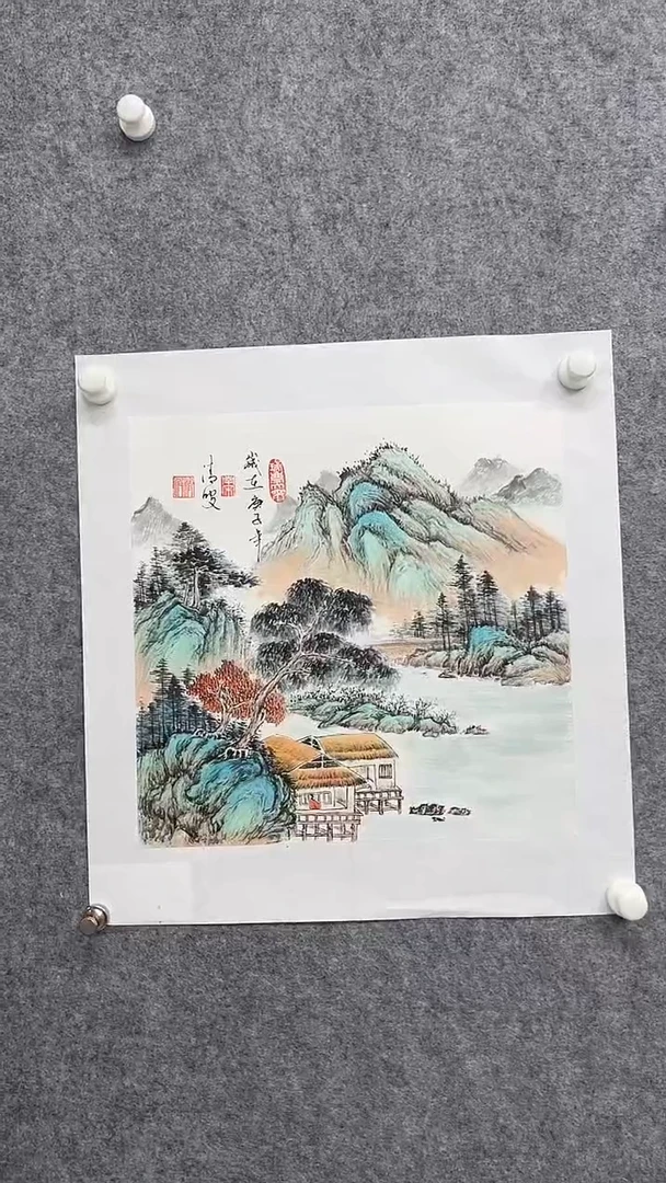 国画清波国画作品11