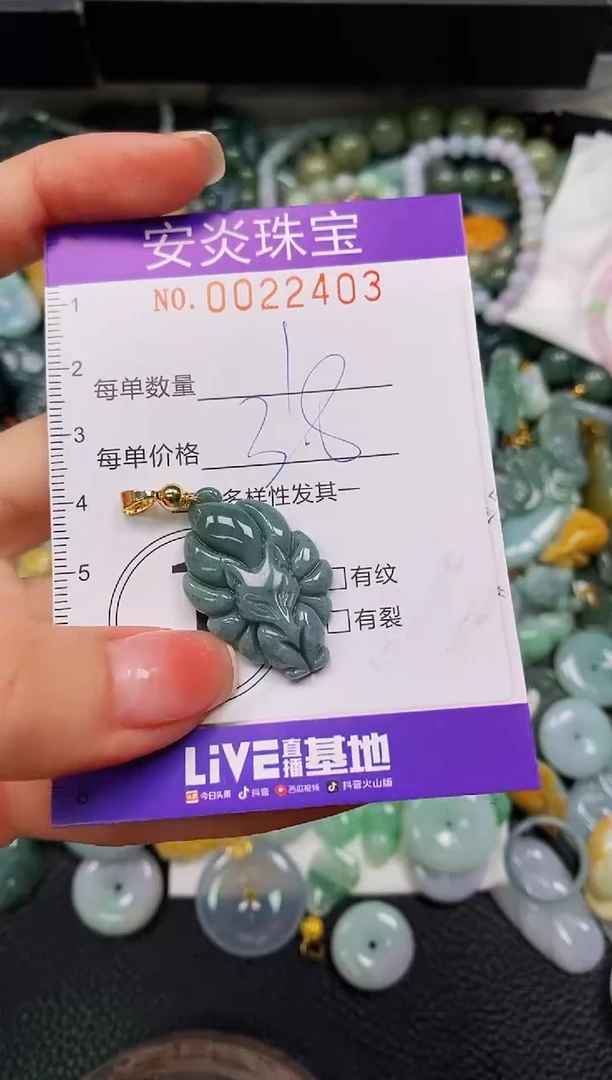 颈饰未镶嵌翡翠闪购0022403