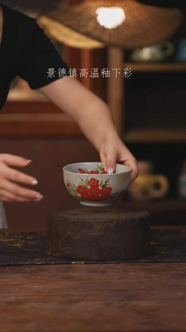 景德镇高温釉下手绘陶瓷498