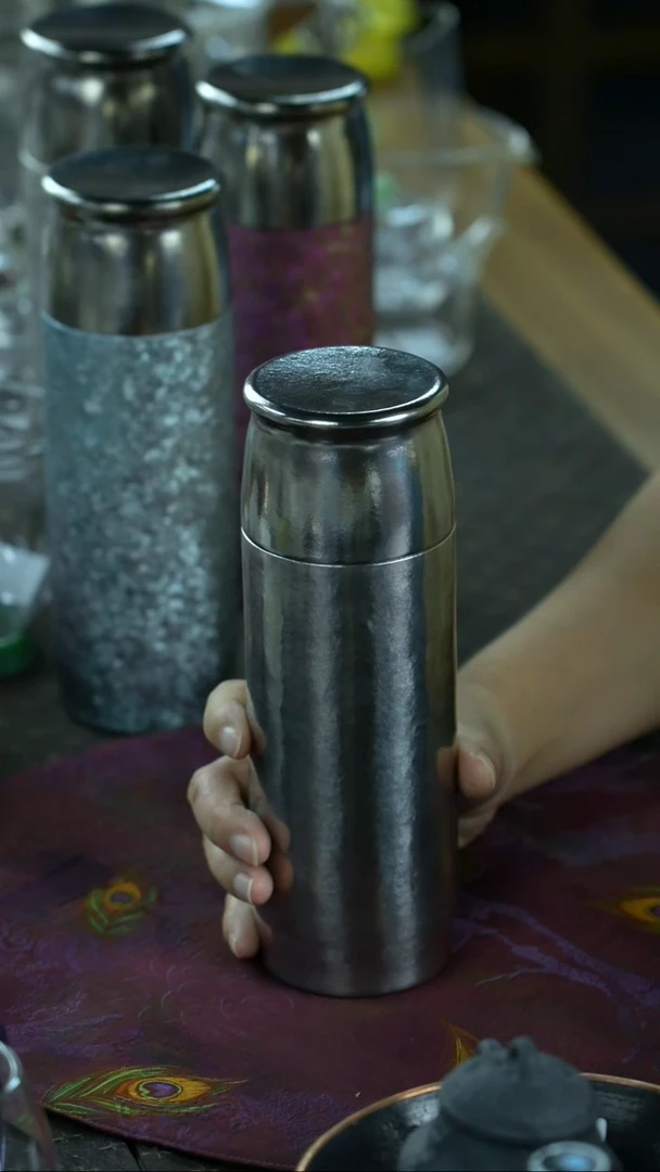 景德镇手绘茶具直接炸