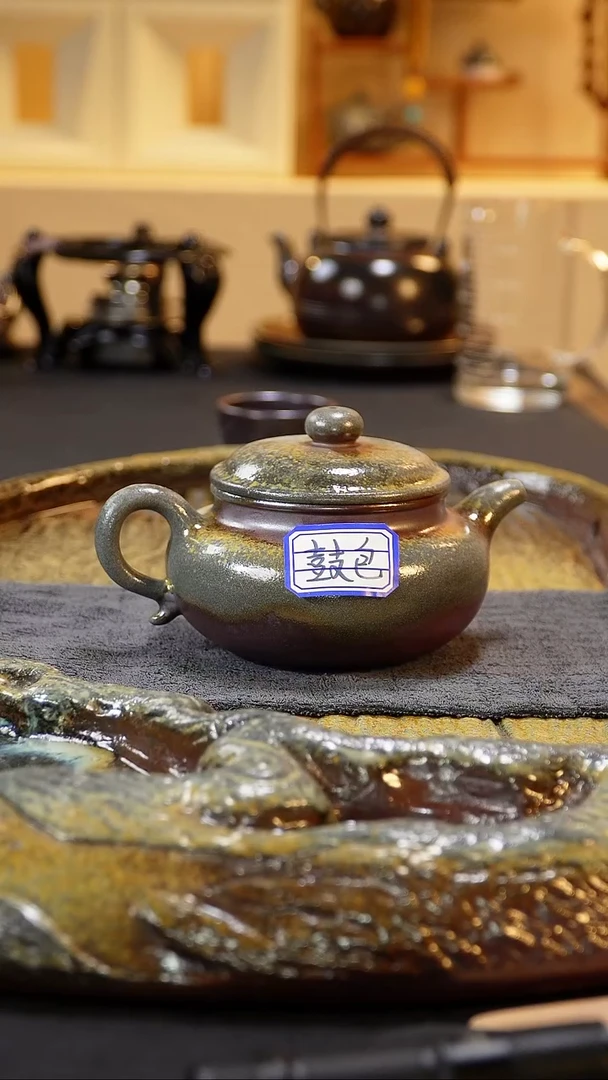 紫砂柴烧纯自然柴烧300毫升